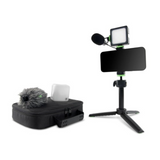 Mackie - EM-93MK Phone/Camera Microphone & LED Light Kit