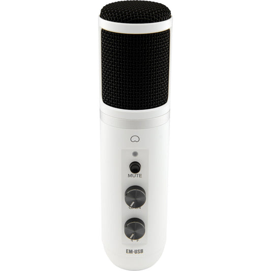 Mackie - EM-USB Condenser Microphone - Arctic White