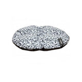 Empets Oval Cushion Modern, Printed Black & White