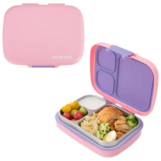 Eazy Kids - 3 Compartment Stainless Steel Lunch Box 710 ml
