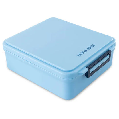 Eazy Kids - 4 Compartments Jumbo Bento Lunch Box With Thermos & Dip Jar