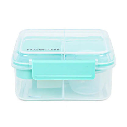 Eazy Kids - 3/4/5 Compartment Convertible 1250ml Bento Lunch Box With 150ml Gravy Bowl