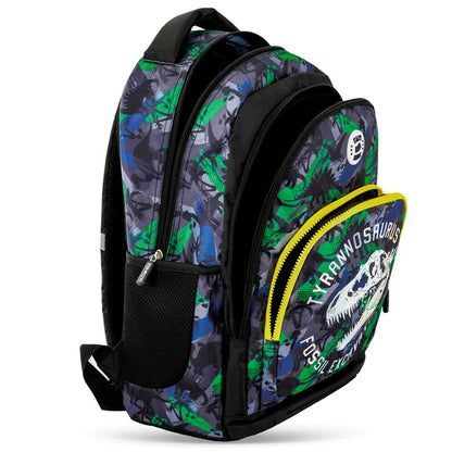 Eazy Kids - Backpack with Lunch Bag & Pencil Case - T-Rex