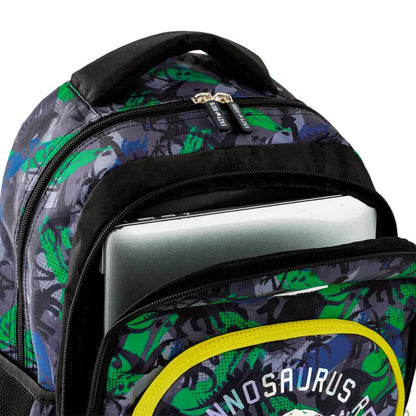 Eazy Kids - Backpack with Lunch Bag & Pencil Case - T-Rex
