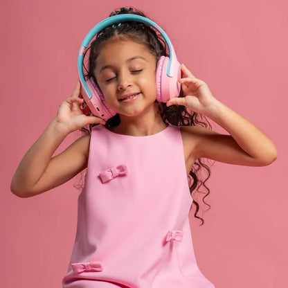 Eazy Kids - Bluetooth 5.4 Wireless Headset - Pink