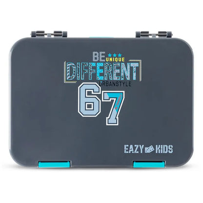 Eazy Kids - Brainrot 67 Bento Lunch Box - Urban Grey