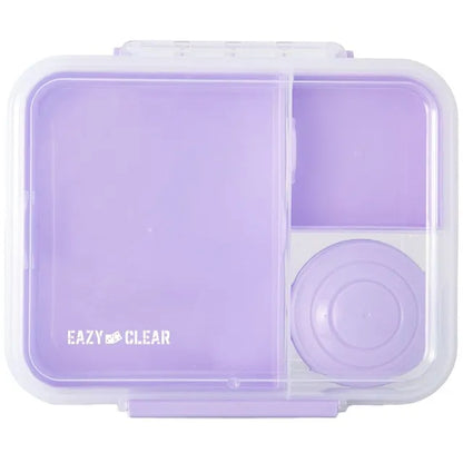 Eazy Kids - 3/4/5 Compartment Convertible 1650ml Bento Lunch Box with 150ml Gravy Bowl