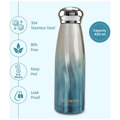 Eazy Kids - Double Walled Stainless Steel Water Bottle 420 ml