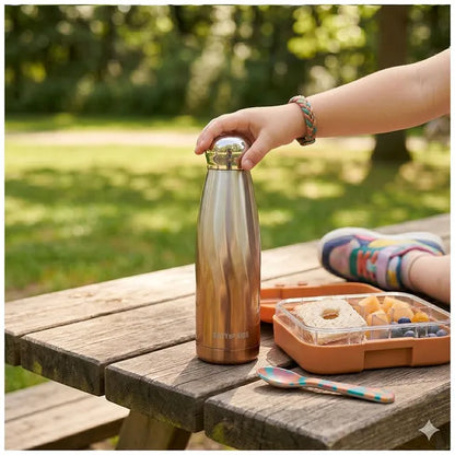 Eazy Kids - Double Walled Stainless Steel Water Bottle 420 ml