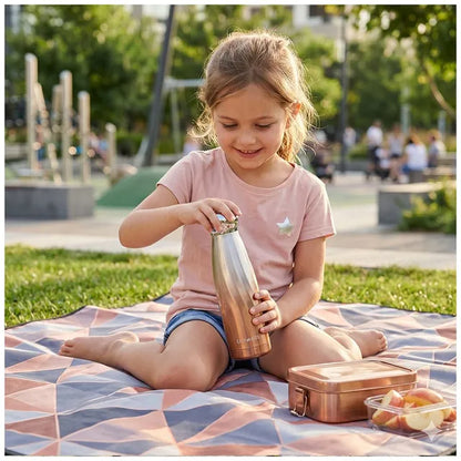Eazy Kids - Double Walled Stainless Steel Water Bottle 420 ml
