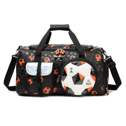 Eazy Kids - Duffle Bag 30L - Football Black