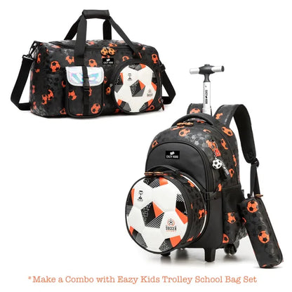 Eazy Kids - Duffle Bag 30L - Football Black