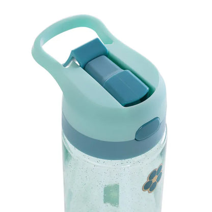 Eazy Kids - Flora Tritan Water Bottle with Spray 750ml - Gitter Green