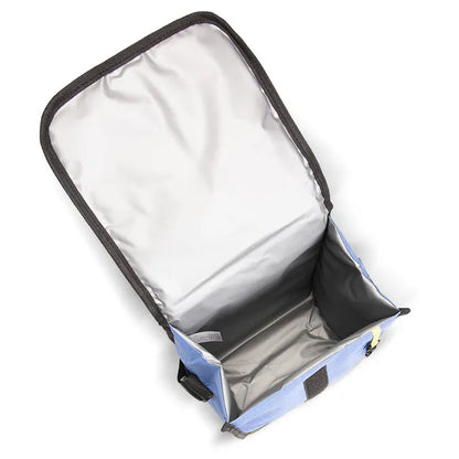 Eazy Kids - Insulated Foldable & Stylish Lunch Bag - Blue/Olive