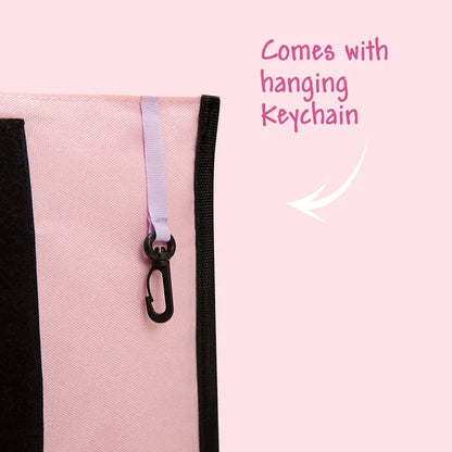 Eazy Kids - Insulated Foldable & Stylish Lunch Bag - Pink /Lavender