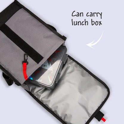 Eazy Kids - Insulated Lunch Bag - Grey/Black