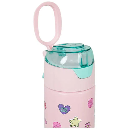 Eazy Kids - Insulated Stainless Steel Spray Water Bottle - Always Believe Pink - 640 ml