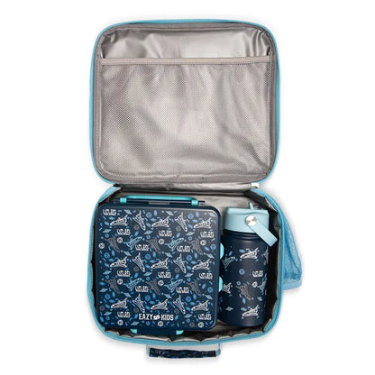 Eazy Kids - Jumbo Bento Lunch Box Set with Insulated Lunch Bag