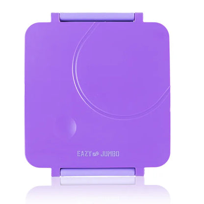 Eazy Kids - Jumbo Bento Lunch Box Set with Stainless Steel Food Jar, Icepack and Lunch Bag