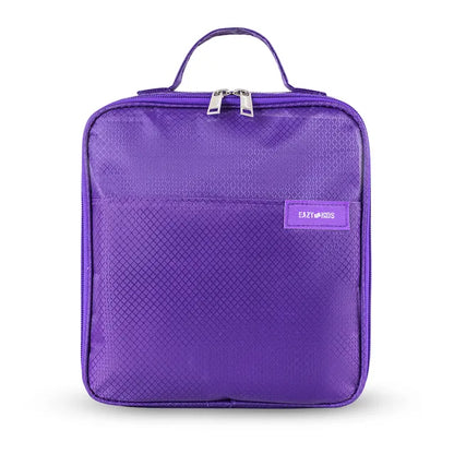 Eazy Kids - Jumbo Bento Lunch Box Set with Stainless Steel Food Jar, Icepack and Lunch Bag