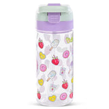 Eazy Kids - Muffin Tritan Water Bottle with Spray 500ml - Purple