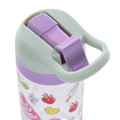 Eazy Kids - Muffin Tritan Water Bottle with Spray 500ml - Purple