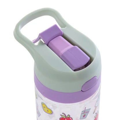 Eazy Kids - Muffin Tritan Water Bottle with Spray 500ml - Purple
