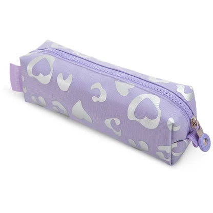 Eazy Kids - 17" School Backpack With Lunch Bag And Pencil Case - Purple