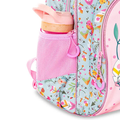 Eazy Kids - 17" School Bag With Pencil Pouch - Love Pink