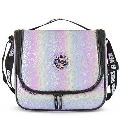 Eazy Kids - 17" School Bag with Lunch & Pencil Bag - Good Vibes