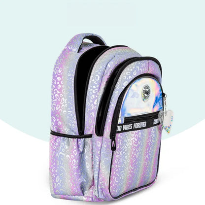 Eazy Kids - 17" School Bag with Lunch & Pencil Bag - Good Vibes