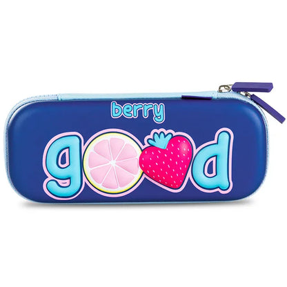 Eazy Kids - 16" School Bag with Pencil Case - Berry Good Blue