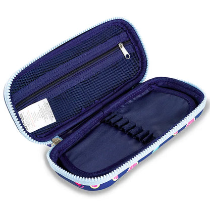 Eazy Kids - 16" School Bag with Pencil Case - Berry Good Blue