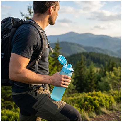 Eazy Kids - Spout Lid And Handle Tritan Water Bottle