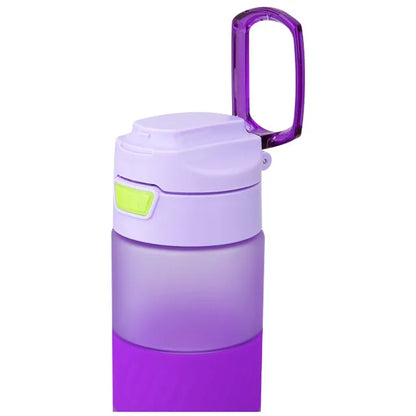 Eazy Kids - Spout Lid And Handle Tritan Water Bottle - Lavender Pulse - 850 ml