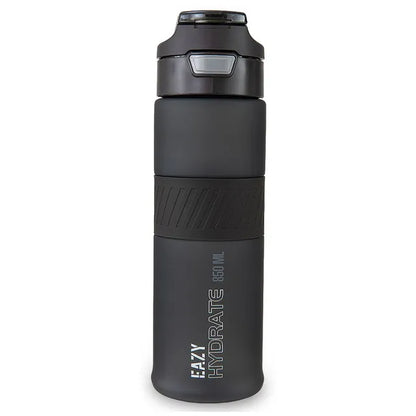 Eazy Kids - Spout Lid And Handle Tritan Water Bottle - Phantom Black - 850 ml