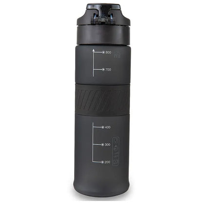 Eazy Kids - Spout Lid And Handle Tritan Water Bottle - Phantom Black - 850 ml