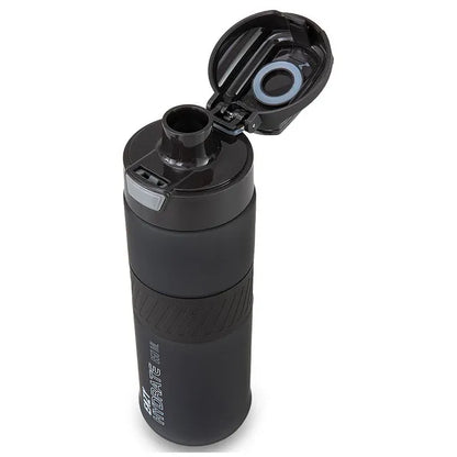 Eazy Kids - Spout Lid And Handle Tritan Water Bottle - Phantom Black - 850 ml