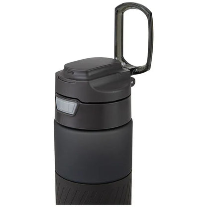Eazy Kids - Spout Lid And Handle Tritan Water Bottle - Phantom Black - 850 ml