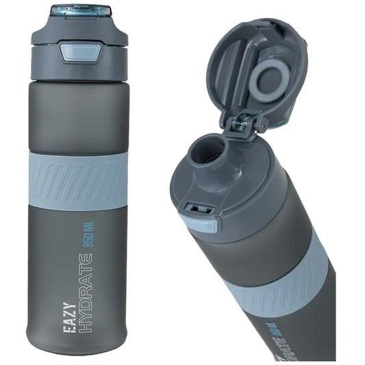 Eazy Kids - Spout Lid And Handle Tritan Water Bottle - Storm Navy - 850 ml