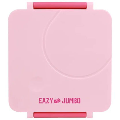 Eazy Kids - 3/4 Jumbo Lunch Box With Bowl, Spoon And Fork