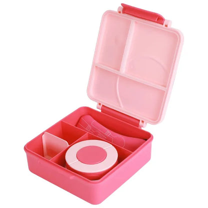 Eazy Kids - 3/4 Jumbo Lunch Box With Bowl, Spoon And Fork