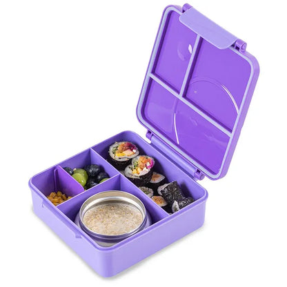 Eazy Kids - 3/4 Jumbo Lunch Box With Bowl, Spoon And Fork