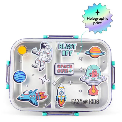 Eazy Kids - 3 Compartment Stainless Steel Bento Lunch Box