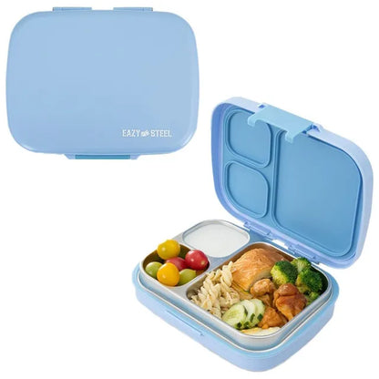 Eazy Kids - 3 Compartment Stainless Steel Lunch Box 710 ml
