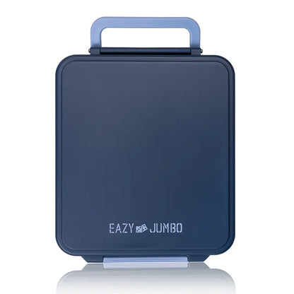 Eazy Kids - 4 Compartments Jumbo Bento Lunch Box With Thermos & Dip Jar