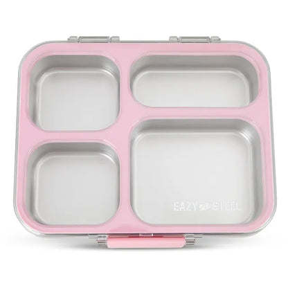 Eazy Kids - 4 Compartments Stainless Steel Bento Lunch Box With Tritan Lid 945ml