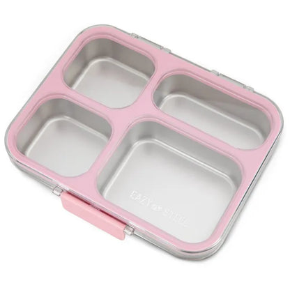 Eazy Kids - 4 Compartments Stainless Steel Bento Lunch Box With Tritan Lid 945ml