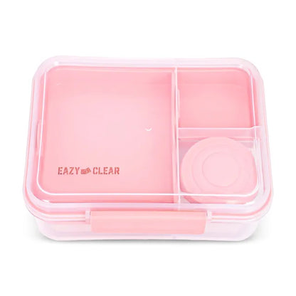 Eazy Kids - 3/4/5 Compartment Convertible 1650ml Bento Lunch Box with 150ml Gravy Bowl