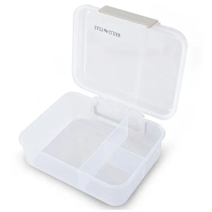Eazy Kids - 3/4/5 Compartment Convertible 1650ml Bento Lunch Box with 150ml Gravy Bowl